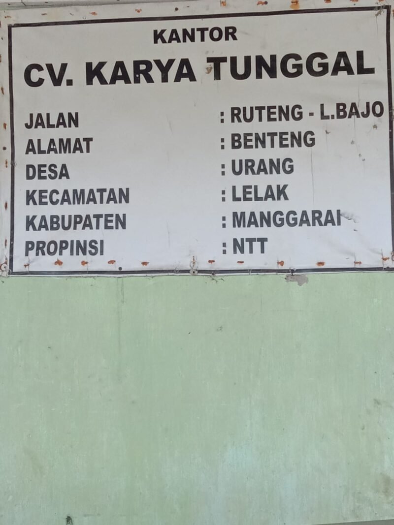 CV. Karya Tunggal