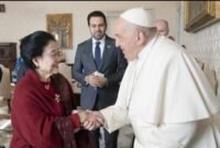 Paus Fransiskus beri pesan ke Megawati
