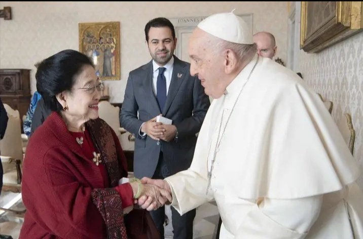 Paus Fransiskus beri pesan ke Megawati