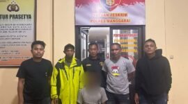 IRT di Manggarai Tewas DIPUKUL Palu hingga dibakar/ket.foto: Terduga Pelaku telah diamankan oleh Polres Manggarai