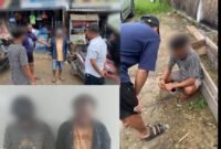 Penjual ikan di Labuan Bajo dibekuk Polisi lantaran diduga terlibat penyalahguaan narkotika. (Foto; Polrs Mabar)