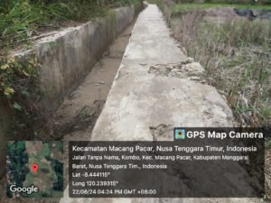 Kejari Mabar Didesak Periksa proyek irigasi Wae Sar 