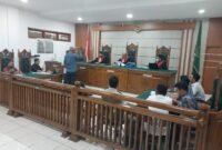 Sidang Sengketa Tanah di Pengadilan Negeri Manggarai Barat antara Ibrahim Hanta melawan Niko Naput