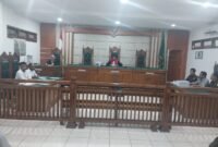 Sidang Praperadilan yang diajukan AA, tersangka Tindak Pidana Korupsi dana Sarana dan Prasarana Pramuka Mbuhung/Foto: Komodo Indonesia Post