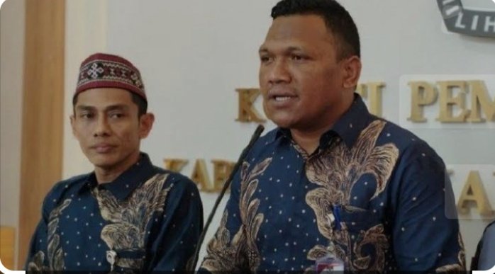 Ketua KPU kabupaten Manggarai Barat, Ferdiano Sutarto Parman. Foto: Tribunnews 